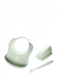 BabyBj&ouml;rn - Babybj&ouml;rn Baby Feeding Set, 3Pcs, Powder Green - Beebin&otilde;ude komplektid - ONE SIZE