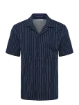 Weekday - Textured Short-Sleeved Resort Shirt - Vabaaja s&auml;rgid - M