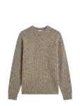 Calvin Klein Jeans - Vertical Rib Cttn Crewnk Swtr - &Uuml;mara kaelusega - S
