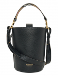 Burberry - Small Leather Bucket Bag - Paunkotid - ONE SIZE