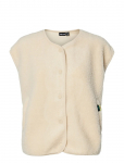 Pieces - Pckatty Teddy Vest Noos Bc - Fliis- ja teddy vestid - XXL