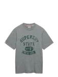 Superdry - Ath Ess Tee - L&uuml;hikeste varrukatega - L