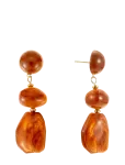 By Jolima - Resin Drop Earring - Statement k&otilde;rvar&otilde;ngad - ONE SIZE 6 cm