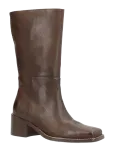 Phenumb Copenhagen - Martina Square Mid-High Leather Boots - Kontsaga poolsaapad - 39