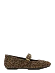 FitFlop - Delicato Suede Leopard Mary Janes - Baleriinad - 39