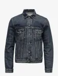 Polo Ralph Lauren - Faded Denim Trucker Jacket - L&uuml;hikesed teksap&uuml;ksid - XXL