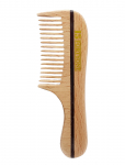 1541 Of London - Wooden Moustache/Beard Comb Natural Beechwood - Habemekammid - ONE SIZE