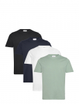 Lindbergh - 4Pk Basic Tee S/S - L&uuml;hikeste varrukatega - XXL