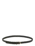 Pieces - Pcavery Leather Braided Slim Belt Noos - V&ouml;&ouml;d - 80