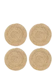 House Doctor - Placemat, Hdcircle, Nature - Lauamatid - &Oslash; 38 cm