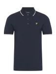 Lyle & Scott - Tipped Polo Shirt - L&uuml;hikeste varrukatega - XL
