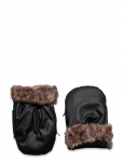 KongWalther - Kong.walther Black Fur Stroller Gloves - Jalutusk&auml;ru tarvikud - ONE SIZE