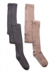 Minymo - Stocking - Bamboo Rib (2-Pack) - Sukkp&uuml;ksid - 140\146