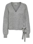 ONLY - Onlmia L/S Wrap Cardigan Rp Knt - Kardiganid - XL