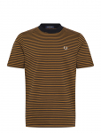 Fred Perry - Fine Stripe Heavy Weight Tee - L&uuml;hikeste varrukatega - XXL