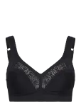 Swegmark - Cotton Star Soft Bra White - Tugikaarteta rinnahoidjad - 100 D