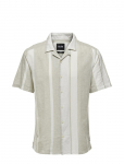 ONLY & SONS - Onscaiden Life Stripe Res Linenblendnoos - L&uuml;hikeste varrukatega - M
