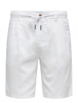 ONLY & SONS - Onsleo Linen Mix 0048 Shorts - Vabaaja - L