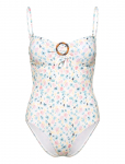 Malina - Mandy Bamboo-Ring Bandeau Swimsuit - Ujumisriided - XS