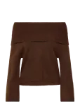 A-View - Penny Offshoulder Knit Blouse - Pikkade varrukatega - XL
