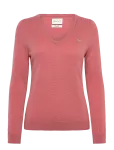 Gant - Extrafine Lambswool Blend V-Neck - Džemprid - XS