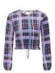 ONLY - Onlemilia L/S Open Back Frill Top Nn - Pikkade varrukatega - XS