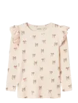 Lil'Atelier - Nmfgavo Eko Ls Slim Top Lil Noos - Pikkade varrukatega T-s&auml;rgid - 92