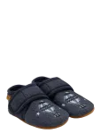 En Fant - Wool Slippers W. Embroidery - Sussid ja sisejalatsid - 21\22