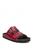 Bianco - Biamiami Two Buckle Slide Patent Leather - Madalad sandaalid - 40
