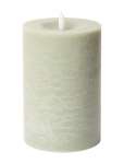 C'est Bon - Rustic Finish Led Pillar Candle - LED-k&uuml;&uuml;nlad - H15CM