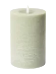 C'est Bon - Rustic Finish Led Pillar Candle - LED-k&uuml;&uuml;nlad - H15CM