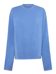 Weekday - Long-Sleeved Boxy Cotton T-Shirt - Pikkade varrukatega - XS