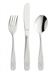 Amefa - Children Cutlery Set Bear 3-Psc - S&ouml;&ouml;giriistad - ONE SIZE