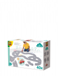SES Creative - Felt Road Circuit With Car 40 Parts - V&otilde;idus&otilde;idurajad - ONE SIZE