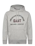 Gant - Printed Graphic Hoodie - Kapuutsiga pusad - XXL