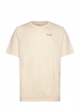 Knowledge Cotton Apparel - Regenerative Organic Cotton Back Pr - L&uuml;hikeste varrukatega - XXL