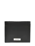 Calvin Klein - Plaque Billfold W/ Coin - Klassikalised rahakotid - ONE SIZE