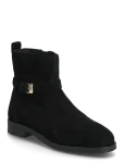 Tommy Hilfiger - Th Buckle Riding Suede Bootie - Kontsaga poolsaapad - 36