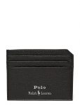 Polo Ralph Lauren - Pebbled Leather Card Case - Kaarditaskud - ONE SIZE