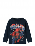 Name It - Nmmalvis Spider Ls Nreg Top Mar - Pikkade varrukatega T-s&auml;rgid - 92