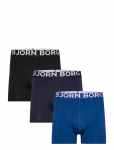 Bj&ouml;rn Borg - Organic Cotton Stretch Boxer 3P - Bokserid - M
