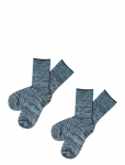 FUB - 2-Pack Melange Socks - Sokid - 19/21