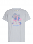 Lollys Laundry - Romall Peacock Tee Ss - L&uuml;hikeste varrukatega - XXL
