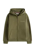 Tommy Hilfiger - Mini Corp Zip Through Hoodie - Kapuutsiga pusad - 128