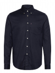 Lexington Clothing - Casual Solid Flannel B.d Shirt - Vabaaja s&auml;rgid - S