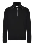 Lindbergh - Half Zip Rib Knit W?. Oversized Col - Poolpika lukuga džemprid - XXL