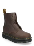 Dr. Martens - Zebzag Laceless Dark Brown Wyoming - Madala kontsaga poolsaapad - 38