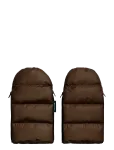 KongWalther - Kong Walther Stroller Gloves Puffer Chocolate Brown - Stroller Gloves - ONE SIZE