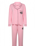 Juicy Couture - Juicy Dog Crest Jersey Shirt And Pyjama Pant Set - Pidžaamad (komplektid) - XS