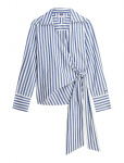 Tommy Hilfiger - Poplin Knot Blouse With Ls - Pikkade varrukatega - 34